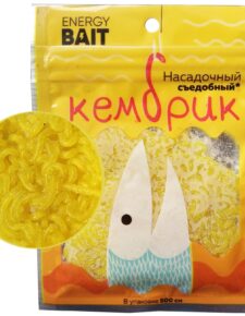 Кембрик съедобный ENERGY BAIT жёлтый 500 см